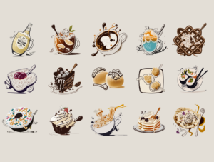 Foodle Illustrations