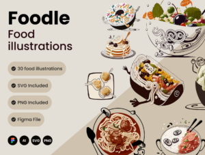 Foodle Illustrations