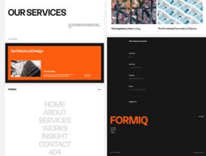 Formiq | Modern Framer Template for Architecture, Interior, and Design Studios