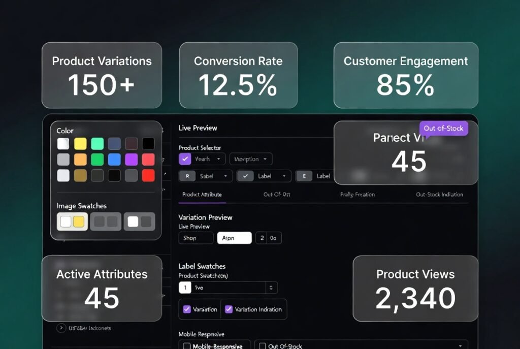 WooCommerce Variation Swatches Pro 2.3.0 – Color, Image & Label Swatches Plugin