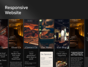 Framer Template For Steak Restaurant