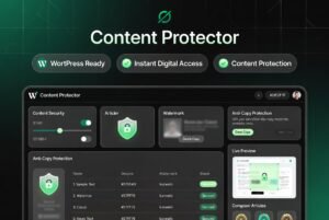 Content Protector for WordPress – Prevent Your Content from Being Copied 2.0.1