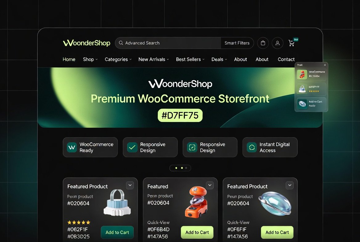 WoonderShop Theme – WooCommerce Theme for eCommerce Professionals 4.2.0