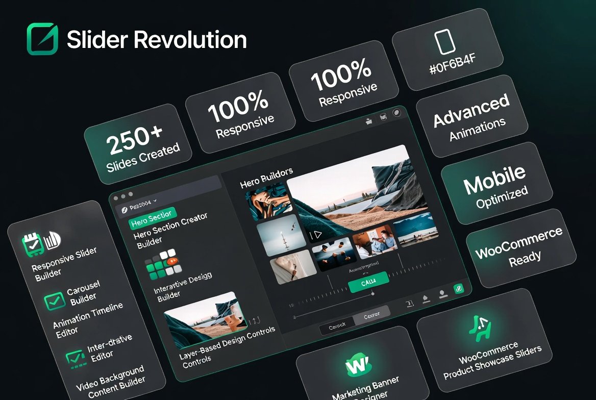 GQ1Dc Slider Revolution 7.0.16 – Responsive WordPress Slider Builder, Hero Sections & Animated Content