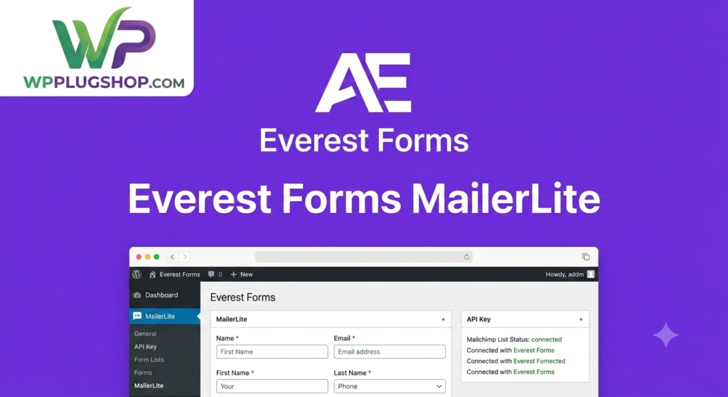 Everest Forms MailerLite Addon – WordPress Email Marketing Integration