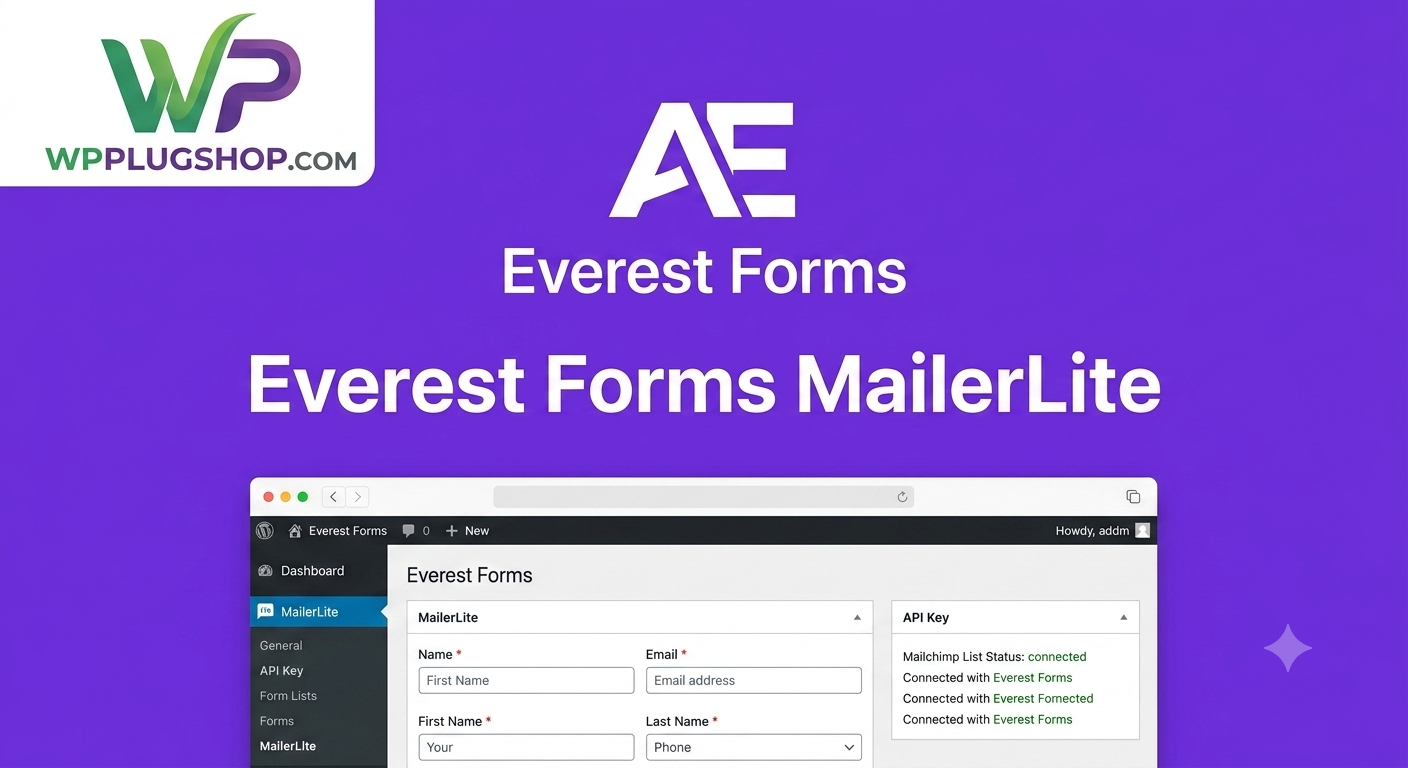 Everest Forms MailerLite Addon – WordPress Email Marketing Integration