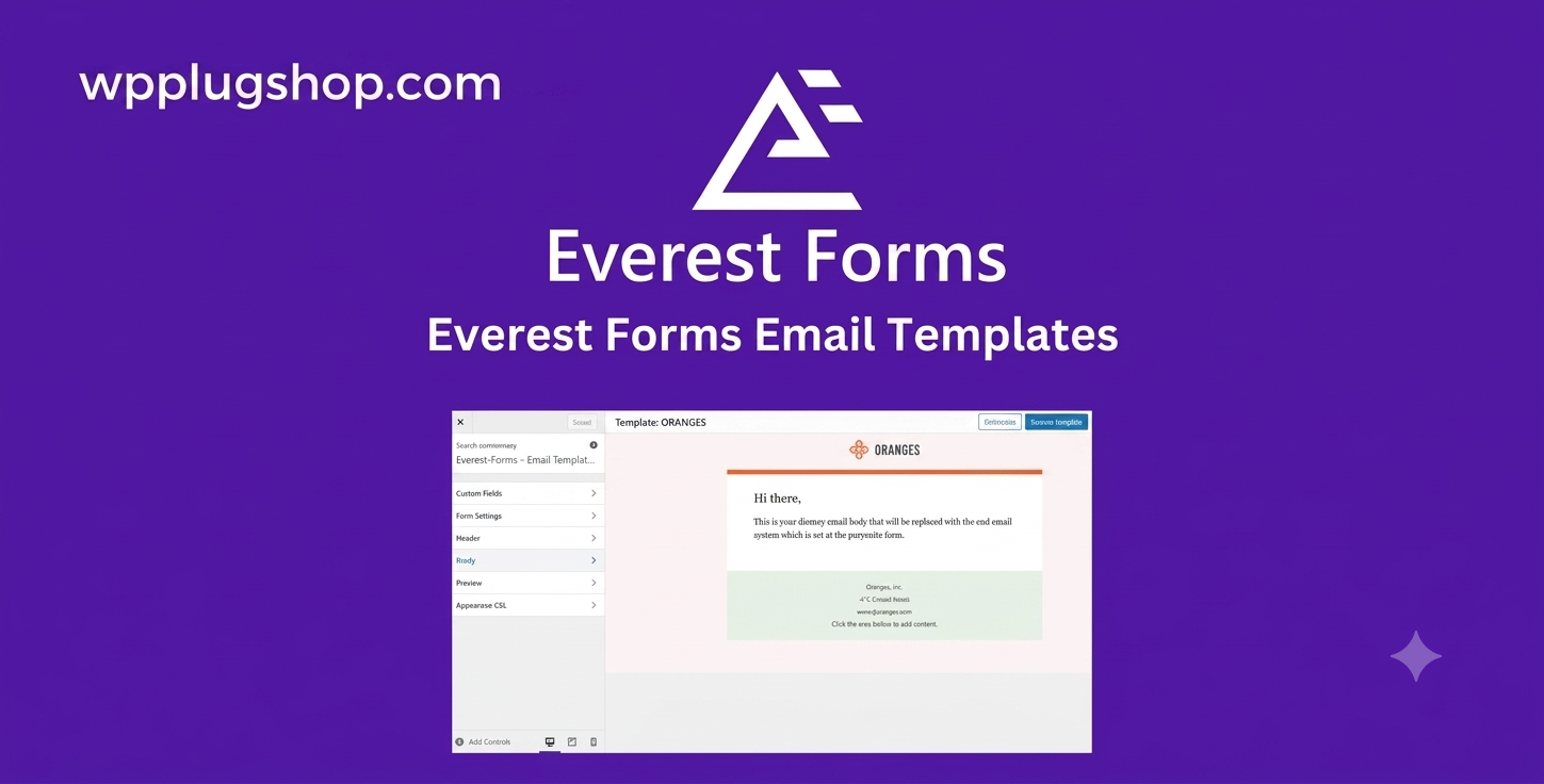 Everest Forms Email Templates – WordPress Custom Email Notification Plugin