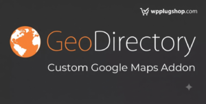 GeoDirectory Custom Google Maps Addon – Google Maps Styling & Customization Plugin for WordPress
