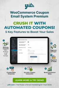 YITH WooCommerce Coupon Email System Premium – Automated Coupon Plugin