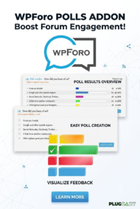 wpForo Polls Add-on – Interactive Forum Polls & Voting for WordPress