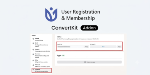 User Registration ConvertKit Addon – WordPress Email Marketing & Subscriber Automation Plugin