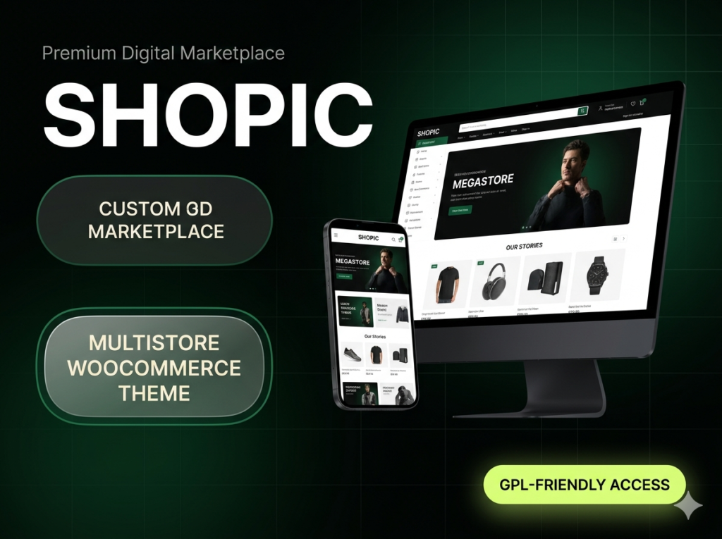 Shopic - Multipurpose Multistore WooCommerce WordPress Theme