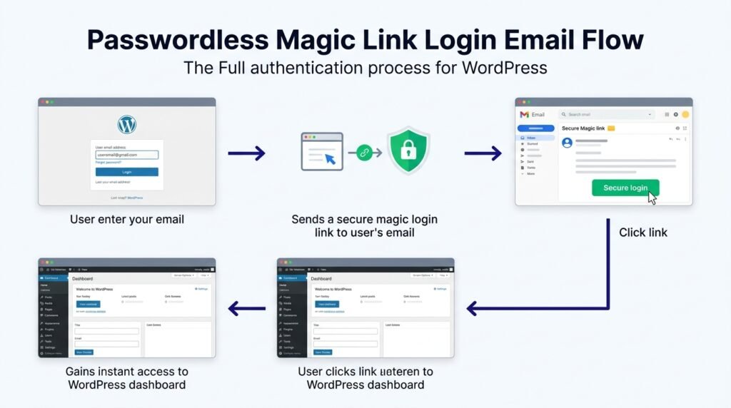 Magic Login Pro WordPress Plugin – Secure Passwordless Email Login System