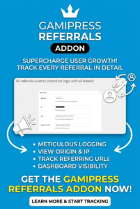 GamiPress Referrals Plugin – WordPress Gamified Referral & Affiliate System