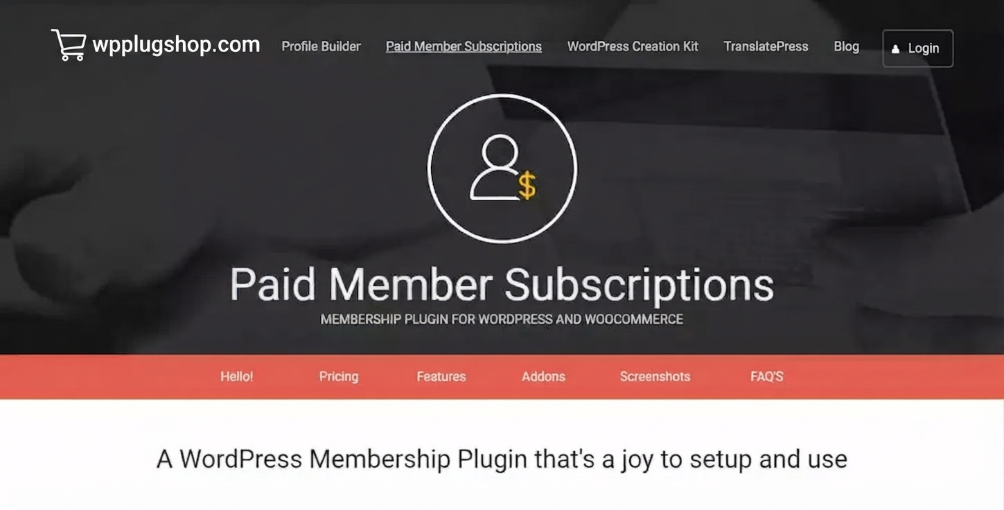 Paid Member Subscriptions Premium Addons Pack – WordPress Membership Plugin