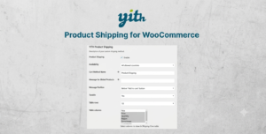 YITH Product Shipping for WooCommerce Premium – Advanced Shipping Rules
