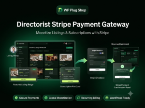 Directorist Stripe Payment Gateway – Secure Payments for Directory Listings & Subscriptions