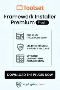 Toolset Framework Installer Premium 3.1.18 – Reference Site Installer for WordPress