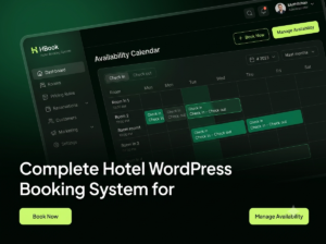 HBook – WordPress Hotel Booking Plugin for Reservations, Availability Calendar & Rental Management