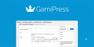 GamiPress Conditional Notifications Plugin – WordPress Gamification Engagement & Alert System