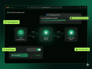 WP Migrate DB Pro – WordPress Database Migration & Staging Sync Plugin for Developers
