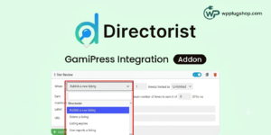Directorist GamiPress Integration Addon 2.1 – Gamification for Directorist
