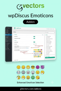wpDiscuz Emoticons Addon – Premium Emoji Picker & Smiley Plugin for WordPress Comments