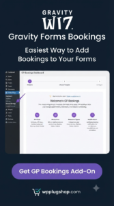 Gravity Forms Bookings – WordPress Appointment Scheduling, Calendar & Reservation System Add-on