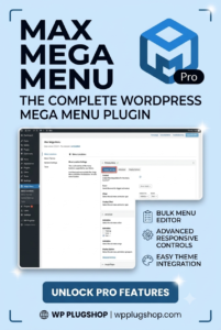Max Mega Menu Pro 2.4.4 – Responsive Mega Menu & Navigation Plugin