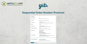 YITH Sequential Order Number Premium 1.54.0 – WooCommerce Order Number Plugin