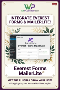 Everest Forms MailerLite Addon – WordPress Email Marketing Integration