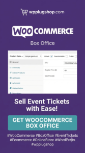 WooCommerce Box Office – Event Ticket Management Plugin