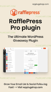 RafflePress Pro – Premium WordPress Giveaway & Viral Contest Plugin