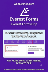 Everest Forms Drip – WordPress Email Marketing Automation Plugin