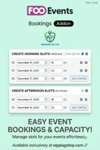 FooEvents Bookings 2.0.8 – WooCommerce Booking & Appointment Plugin