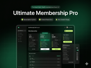 Ultimate Membership Pro WordPress Plugin – Membership, Subscription & Content Restriction System