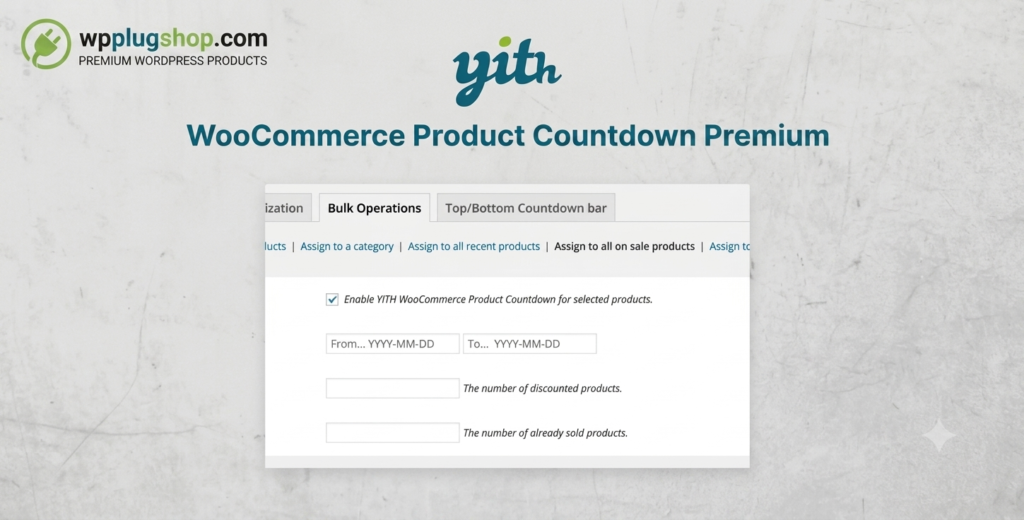 YITH WooCommerce Product Countdown Premium 1.37.0 – WooCommerce Countdown Timer Plugin