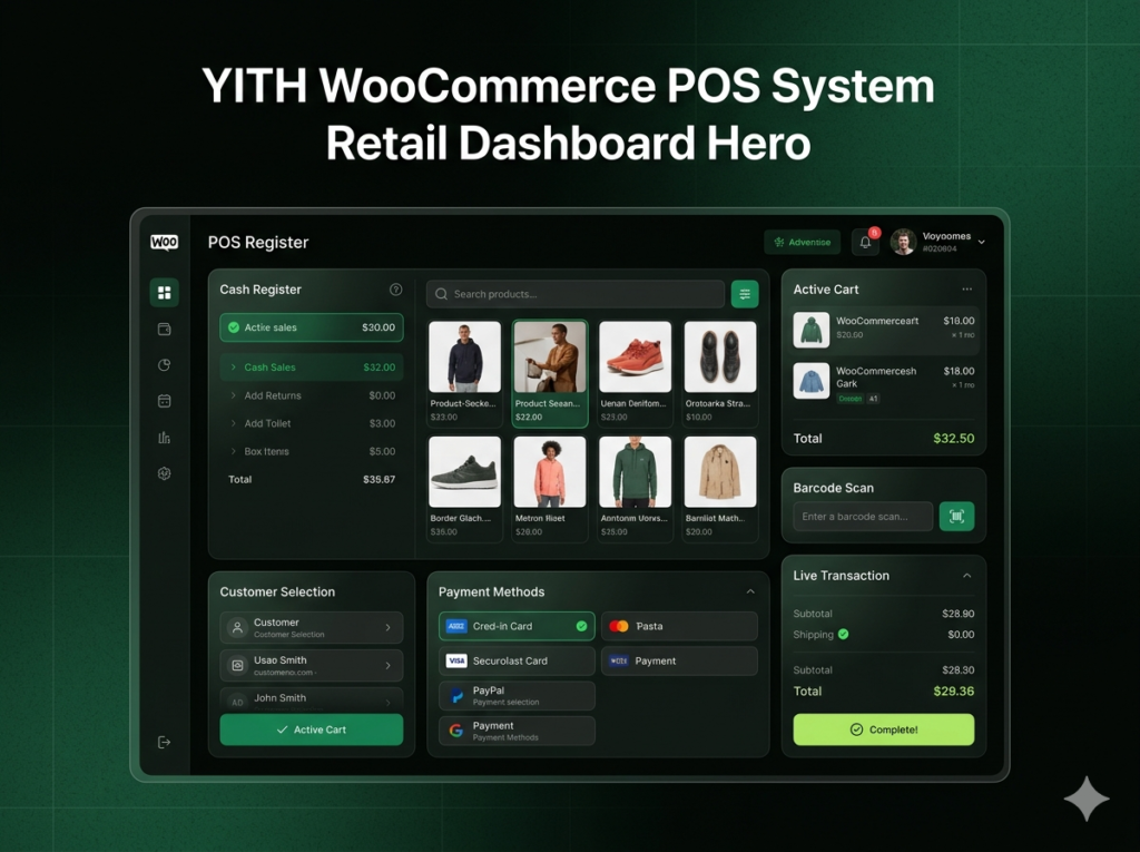 YITH Point of Sale for WooCommerce Premium – Complete Retail POS System for WooCommerce Stores