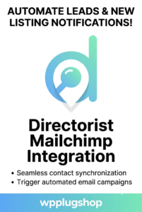 Directorist Mailchimp Integration 2.2 – Email Marketing Addon