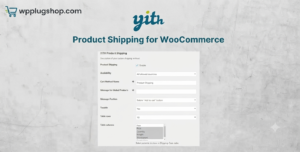 YITH Product Shipping for WooCommerce Premium – Advanced Shipping Rules