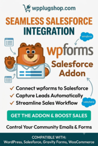 WPForms Salesforce Addon – WordPress Salesforce CRM Integration Plugin