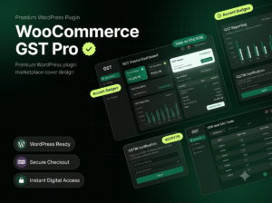 WooCommerce GST Pro – GST Invoice, Billing & Tax Automation Plugin