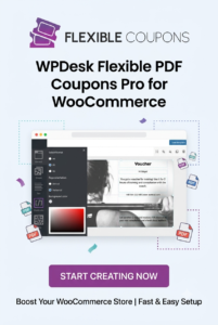 WP Desk Flexible PDF Coupons Pro for WooCommerce – Gift Card & PDF Voucher Plugin