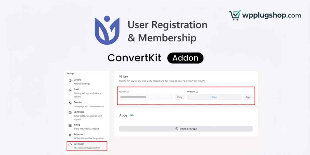 User Registration ConvertKit Addon – WordPress Email Marketing & Subscriber Automation Plugin