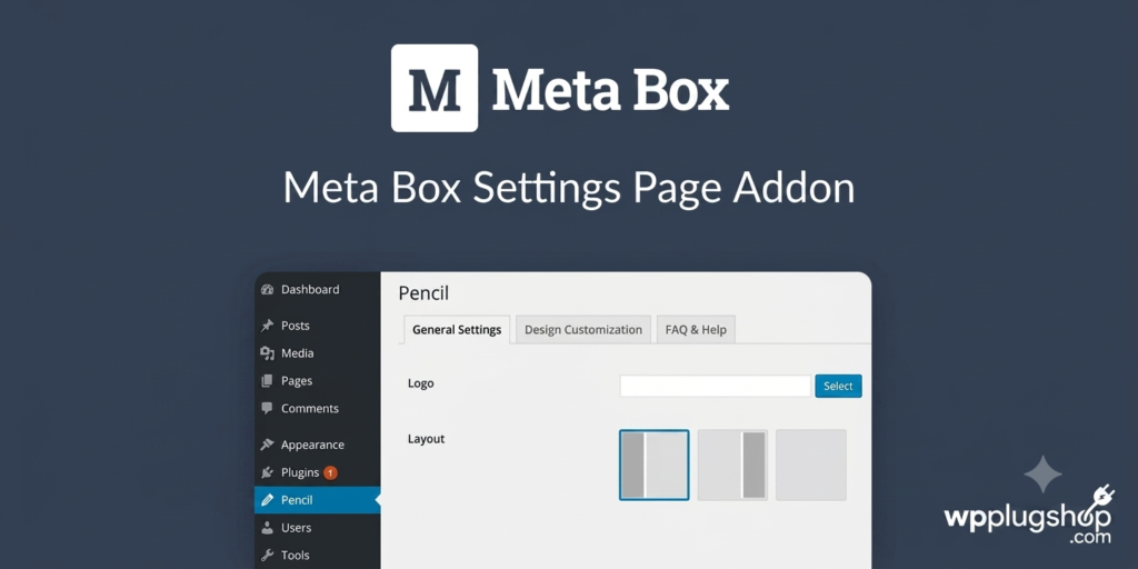 Meta Box Settings Page Addon – WordPress Settings & Theme Options Builder