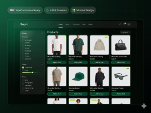 Supro WooCommerce WordPress Theme – Minimalist AJAX eCommerce Store Design