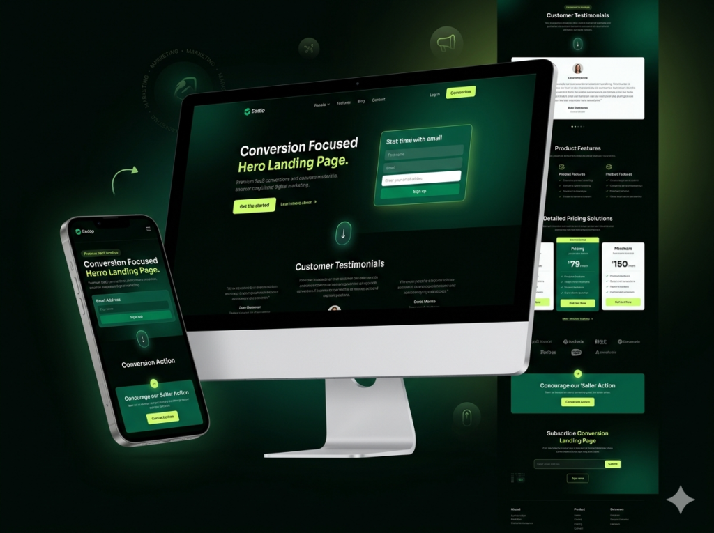 Themify Landing WordPress Theme for High-Converting Landing Pages & Funnels
