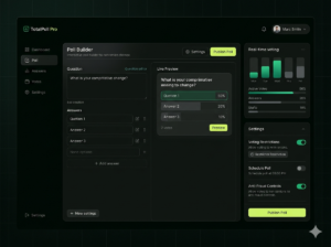 TotalPoll Pro – Interactive WordPress Poll & Voting Plugin with Analytics