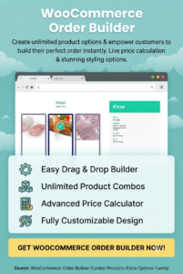 WooCommerce Order Builder | Combo Products & Extra Options 1.1.6 | Product Builder Plugin