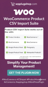 WooCommerce Product CSV Import Suite – Bulk Import & Export Plugin
